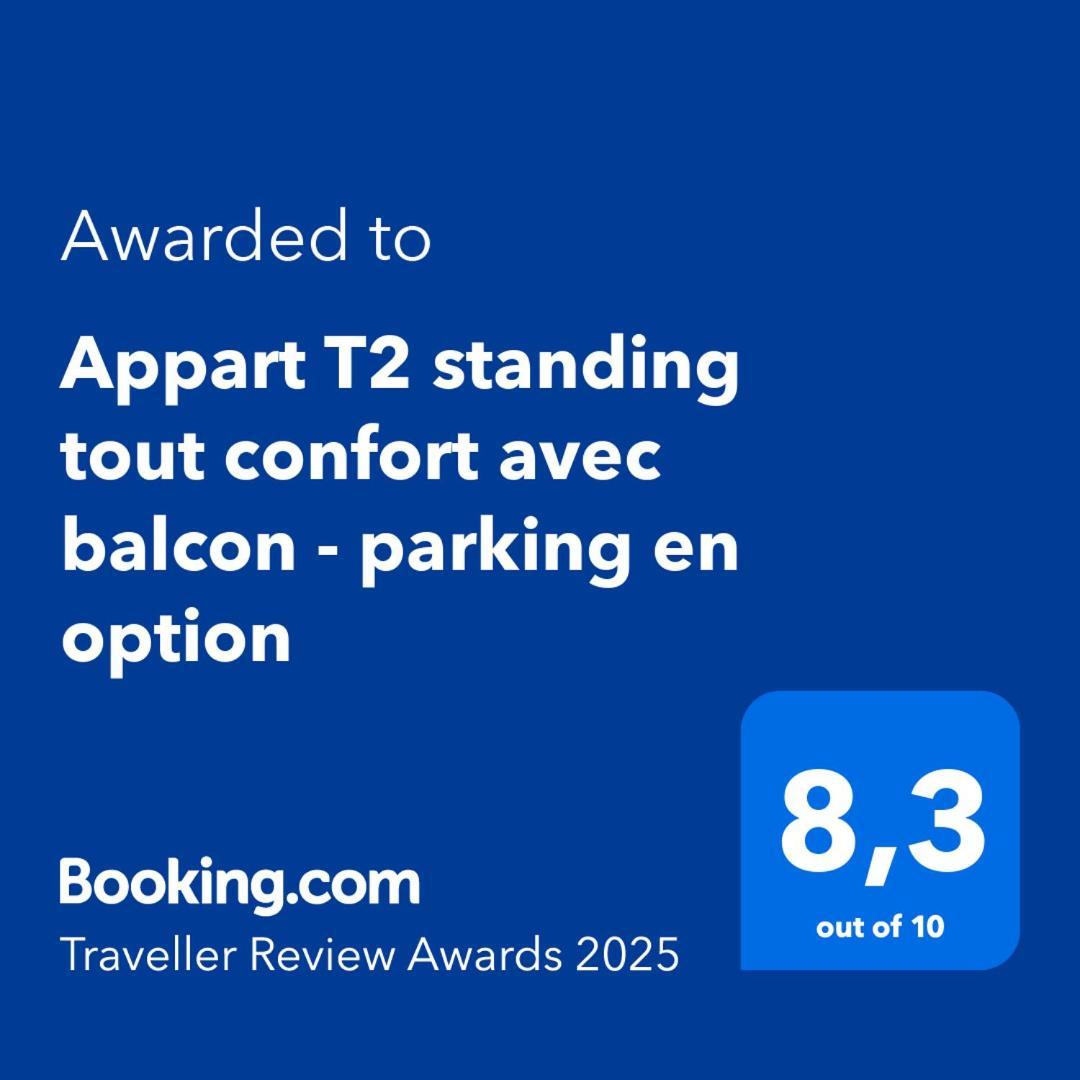 Appart T2 Standing Tout Confort Avec Balcon - Parking En Option Lyon Exterior foto